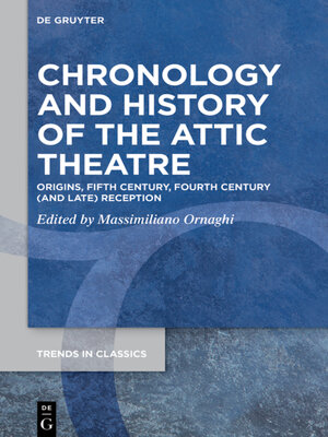 cover image of Chronology and History of the Attic Theatre
